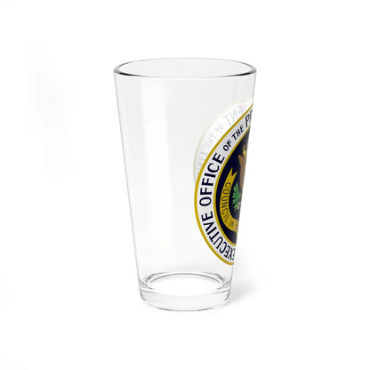 Council on Environmental Quality - Pint Glass 16oz-Go Mug Yourself