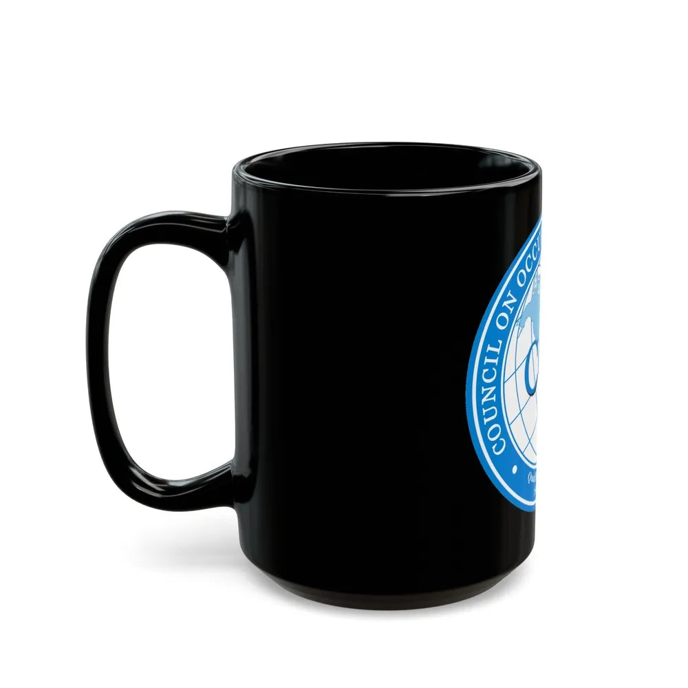 Council on Occupational Education (U.S. Navy) Black Coffee Mug-Go Mug Yourself