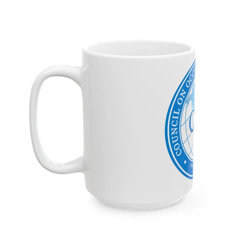 Council on Occupational Education (U.S. Navy) White Coffee Mug-Go Mug Yourself