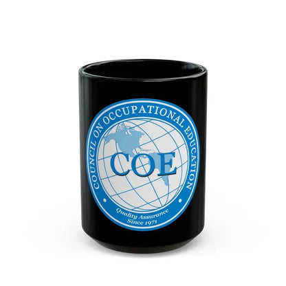Council on Occupational Education (U.S. Navy) Black Coffee Mug 15oz - Go Mug Yourself