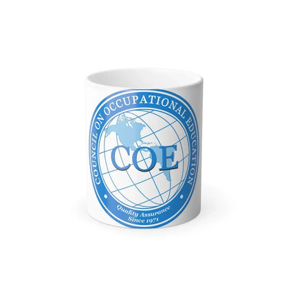 Council on Occupational Education (U.S. Navy) Color Changing Mug 11oz Default Title 11oz - Go Mug Yourself