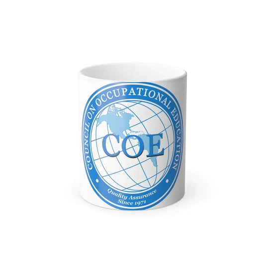 Council on Occupational Education (U.S. Navy) Color Changing Mug 11oz Default Title 11oz - Go Mug Yourself