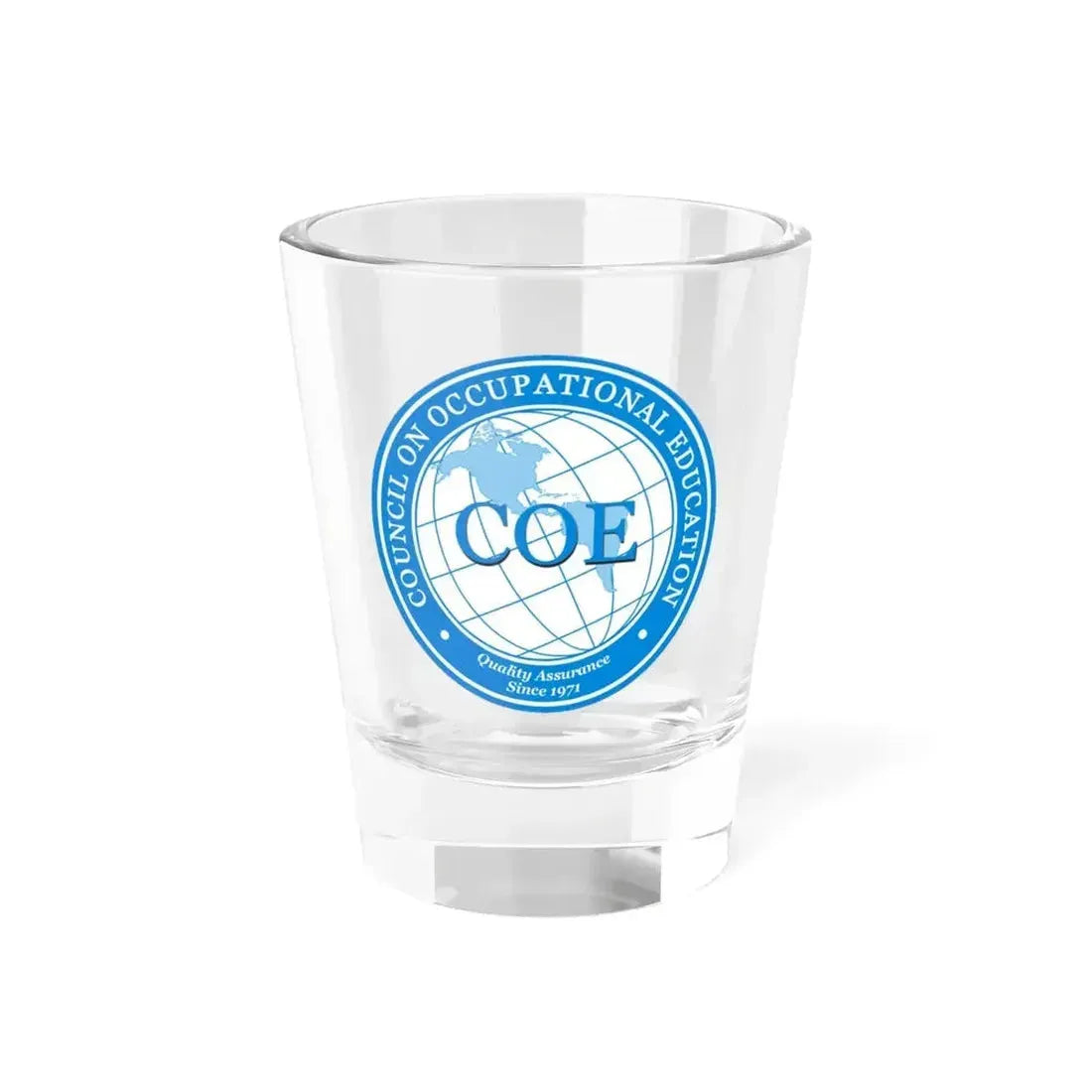 Council on Occupational Education (U.S. Navy) Shot Glass 1.5oz - Go Mug Yourself