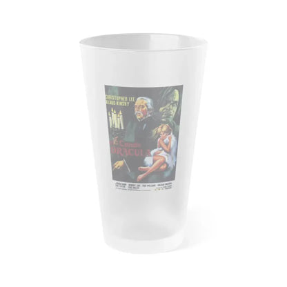 COUNT DRACULA (2) 1970 Movie Poster - Frosted Pint Glass 16oz Default Title - Go Mug Yourself