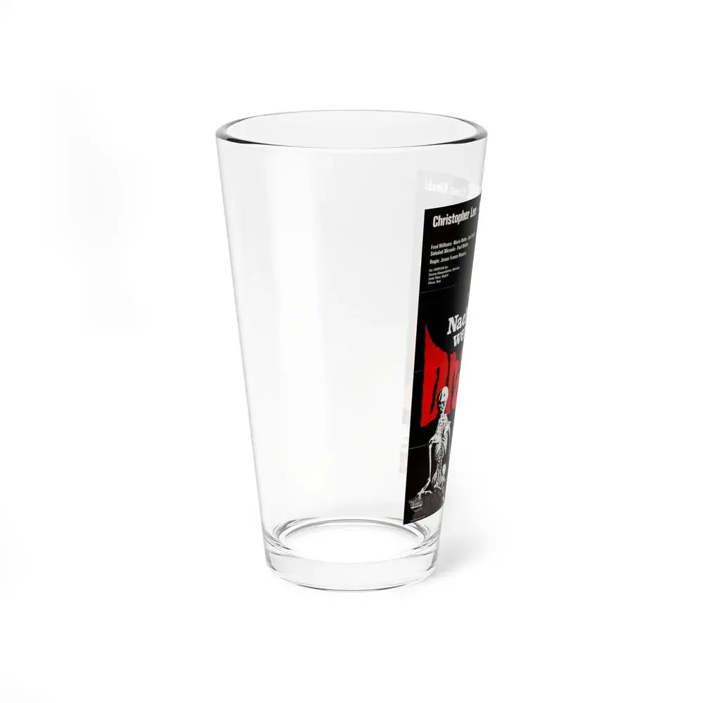 COUNT DRACULA (FRANCO) 2 1970 Movie Poster - Pint Glass 16oz - Go Mug Yourself