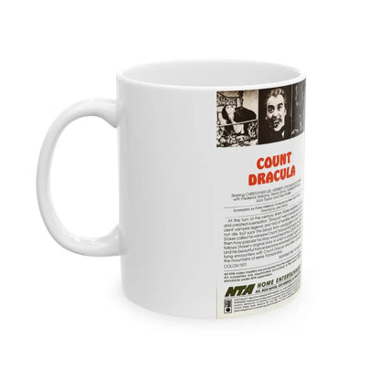 COUNT DRACULA (VHS COVER) - White Coffee Mug-Go Mug Yourself