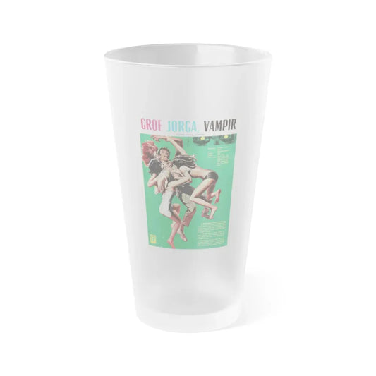 COUNT YORGA, VAMPIRE 1970 Movie Poster - Frosted Pint Glass 16oz Default Title - Go Mug Yourself
