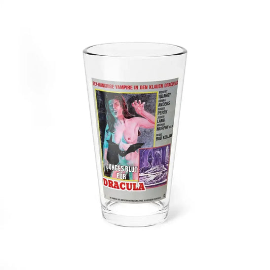 COUNT YORGA, VAMPIRE (GERMAN) 1970 Movie Poster - Pint Glass 16oz 16oz - Go Mug Yourself