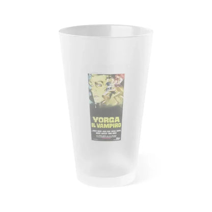 COUNT YORGA, VAMPIRE (ITALIAN) 1970 Movie Poster - Frosted Pint Glass 16oz Default Title - Go Mug Yourself