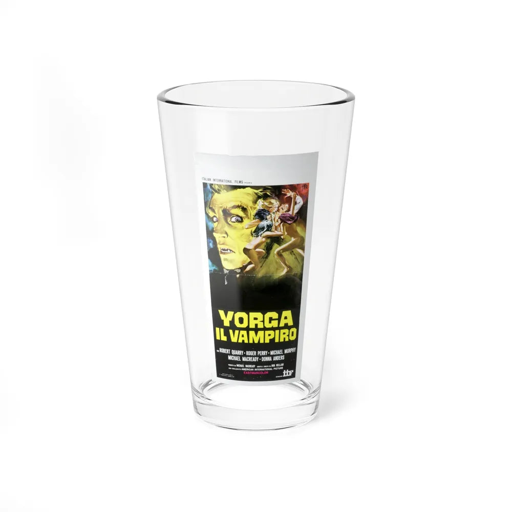 COUNT YORGA, VAMPIRE (ITALIAN) 1970 Movie Poster - Pint Glass 16oz-16oz-Go Mug Yourself