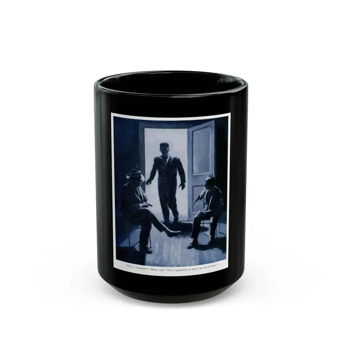Counterfeit Cavalier, 1956 - Black Coffee Mug 15oz - Go Mug Yourself
