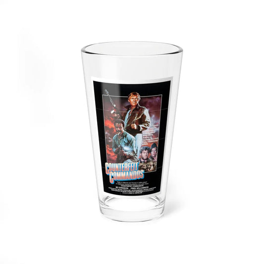 COUNTERFEIT COMMANDOS (THE INGLORIOUS BASTARDS) 1978 Movie Poster - Pint Glass 16oz-16oz-Go Mug Yourself