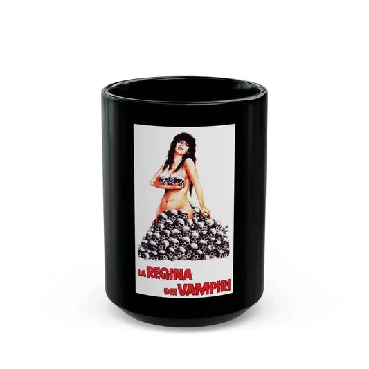 COUNTESS DRACULA (2) 1971 Movie Poster - Black Coffee Mug 15oz - Go Mug Yourself