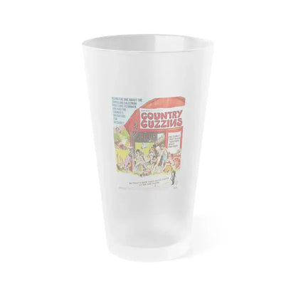 COUNTRY CUZZINS 1972 Movie Poster - Frosted Pint Glass 16oz 16oz Frosted - Go Mug Yourself