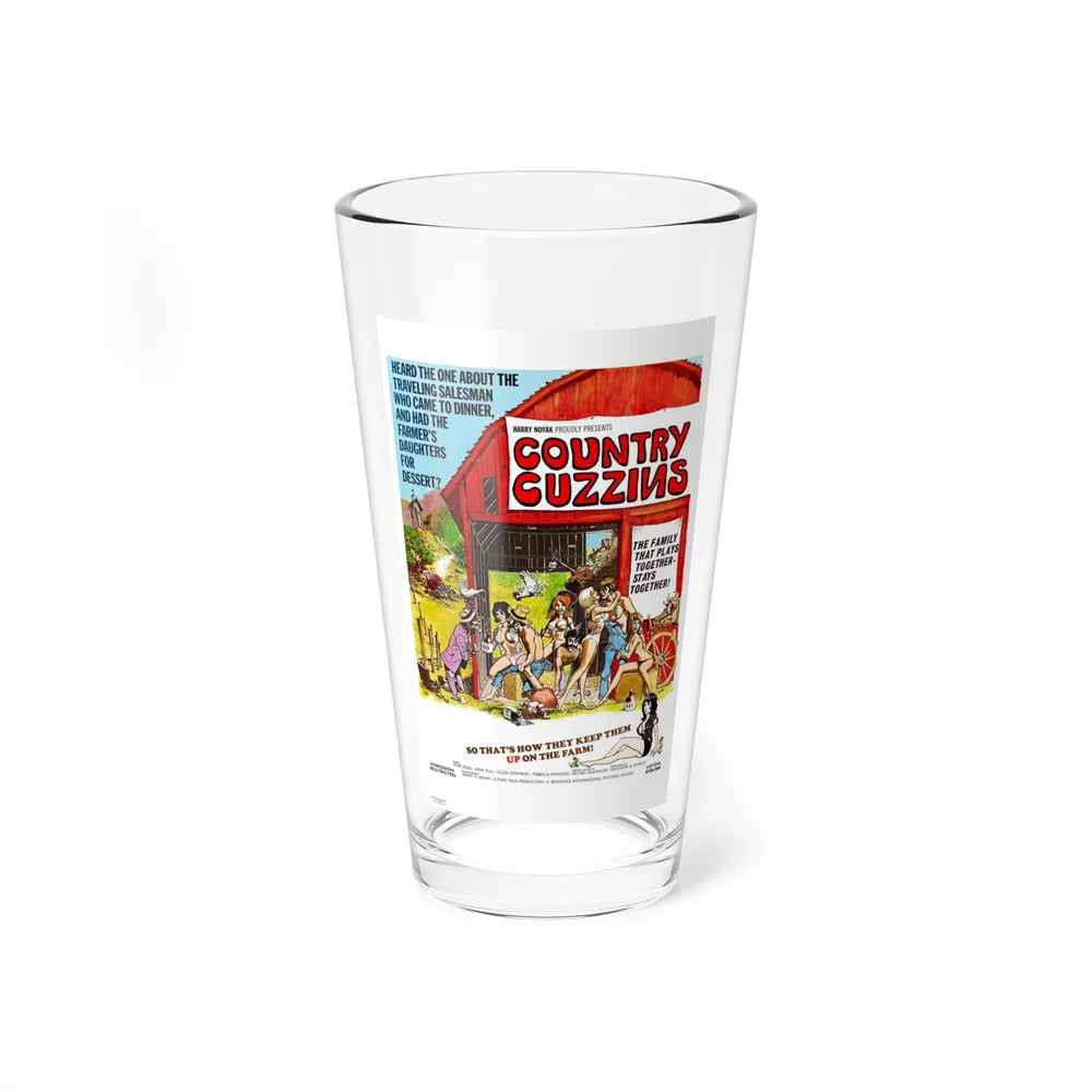 COUNTRY CUZZINS 1972 Movie Poster - Pint Glass 16oz-16oz-Go Mug Yourself