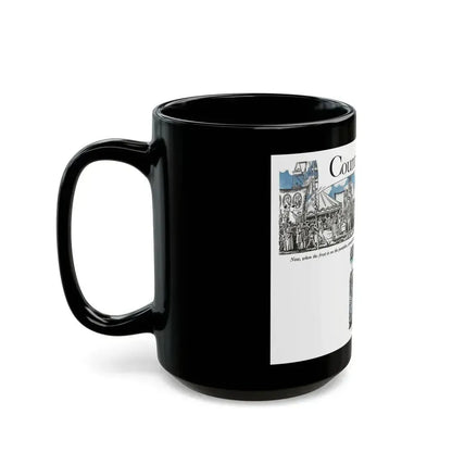 Country Fair, Cosmopolitan, November 1932 - Black Coffee Mug - Go Mug Yourself