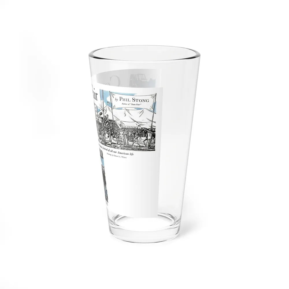 Country Fair, Cosmopolitan, November 1932 - Pint Glass 16oz-Go Mug Yourself