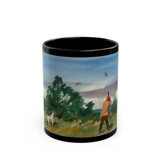 Country Life (3) - Black Coffee Mug 11oz - Go Mug Yourself