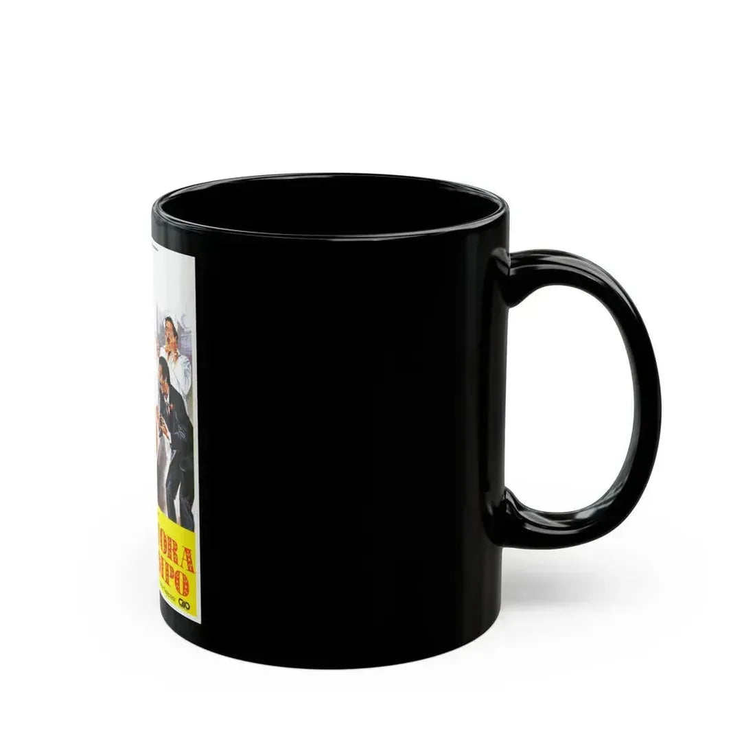 COUNTRY NURSE 1978 Movie Poster - Black Coffee Mug - Go Mug Yourself