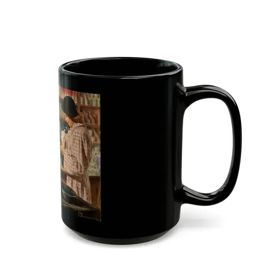 Country Store - Black Coffee Mug - Go Mug Yourself