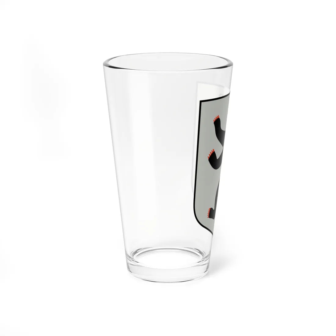Country symbol of Berlin silver (Germany) (Coat of Arms) Pint Glass 16oz - Go Mug Yourself