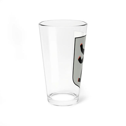 Country symbol of Berlin silver (Germany) (Coat of Arms) Pint Glass 16oz - Go Mug Yourself