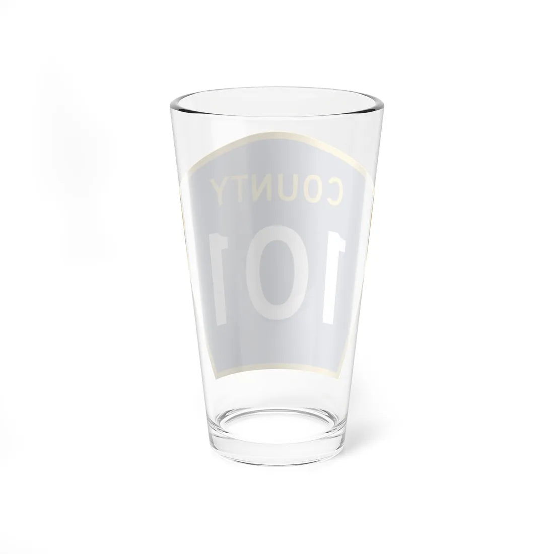 County 101 MN (Minnesota) (Road Sign) Pint Glass 16oz - Go Mug Yourself