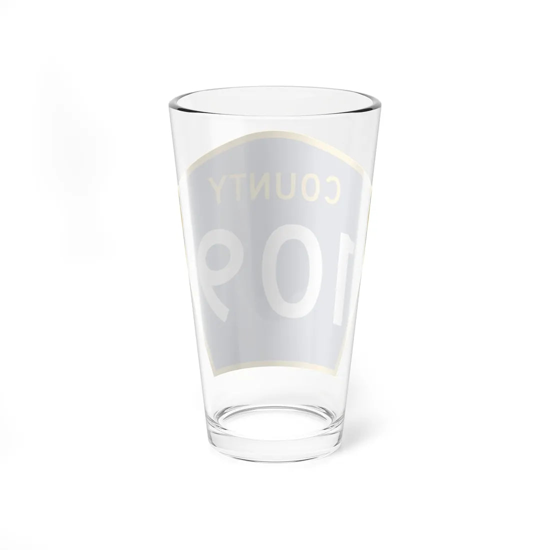 County 109 MN (Minnesota) (Road Sign) Pint Glass 16oz - Go Mug Yourself