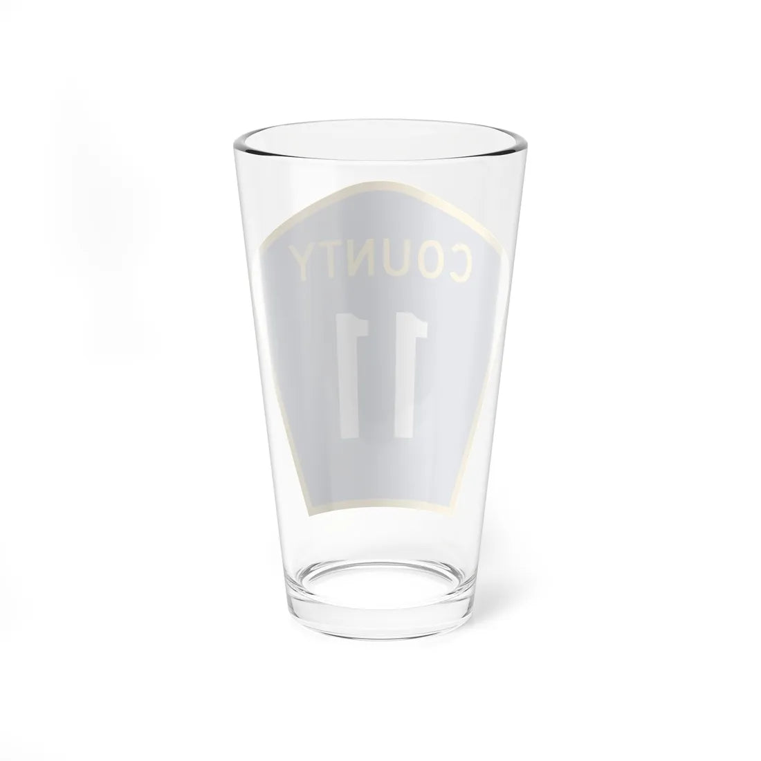 County 11 MN (Minnesota) (Road Sign) Pint Glass 16oz - Go Mug Yourself