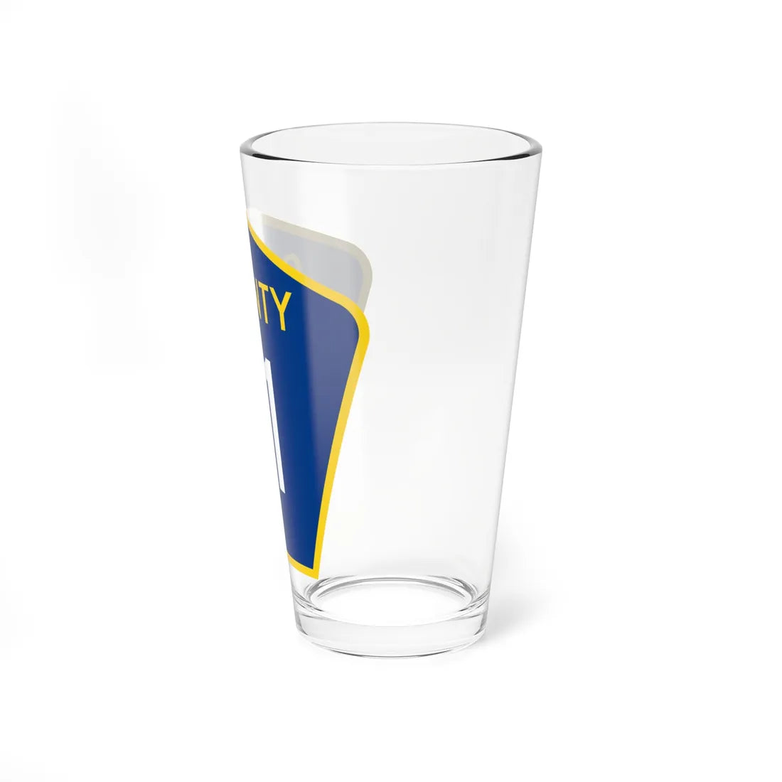 County 11 MN (Minnesota) (Road Sign) Pint Glass 16oz - Go Mug Yourself