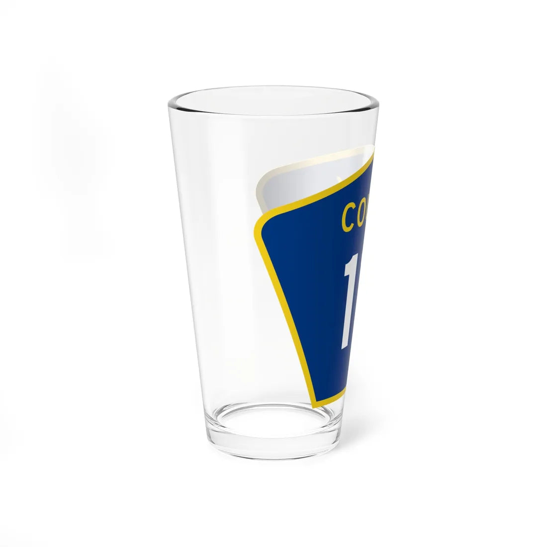 County 111 MN (Minnesota) (Road Sign) Pint Glass 16oz - Go Mug Yourself