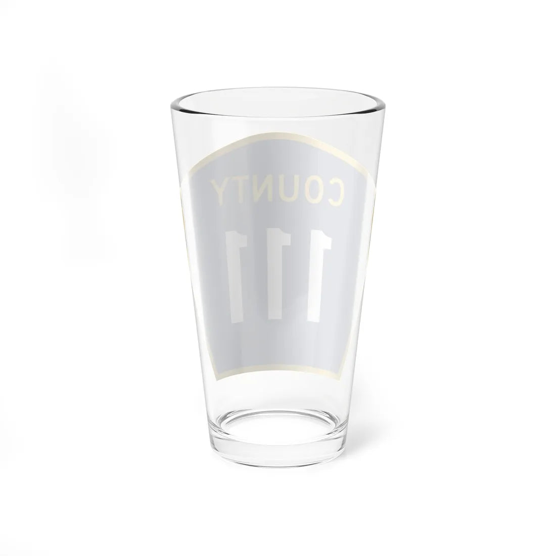 County 111 MN (Minnesota) (Road Sign) Pint Glass 16oz - Go Mug Yourself