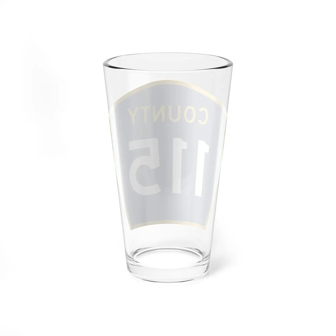 County 115 MN (Minnesota) (Road Sign) Pint Glass 16oz - Go Mug Yourself