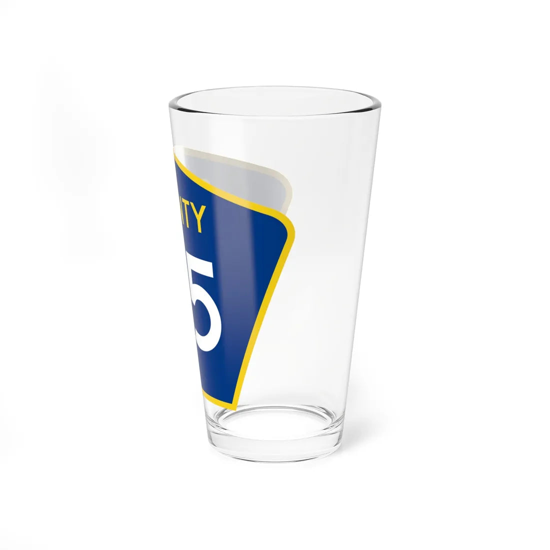 County 115 MN (Minnesota) (Road Sign) Pint Glass 16oz - Go Mug Yourself