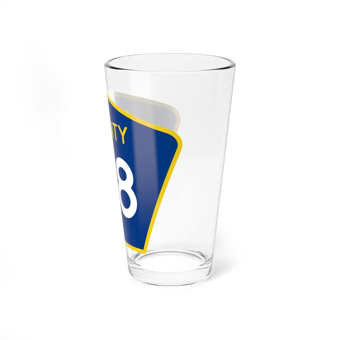 County 118 MN (Minnesota) (Road Sign) Pint Glass 16oz - Go Mug Yourself