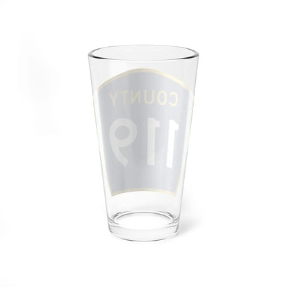 County 119 MN (Minnesota) (Road Sign) Pint Glass 16oz - Go Mug Yourself