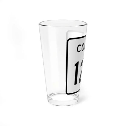 County 126 square (Minnesota) (Road Sign) Pint Glass 16oz - Go Mug Yourself