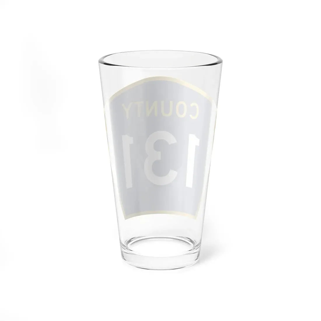 County 131 MN (Minnesota) (Road Sign) Pint Glass 16oz - Go Mug Yourself