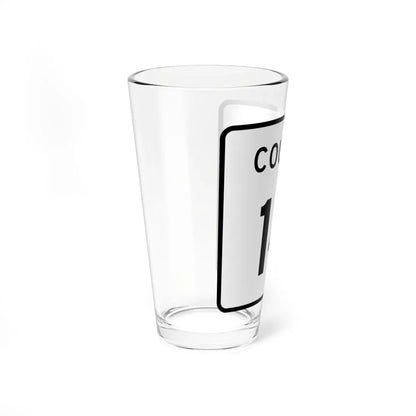 County 14 square (Minnesota) (Road Sign) Pint Glass 16oz - Go Mug Yourself