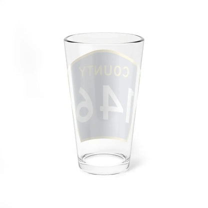 County 146 MN (Minnesota) (Road Sign) Pint Glass 16oz - Go Mug Yourself