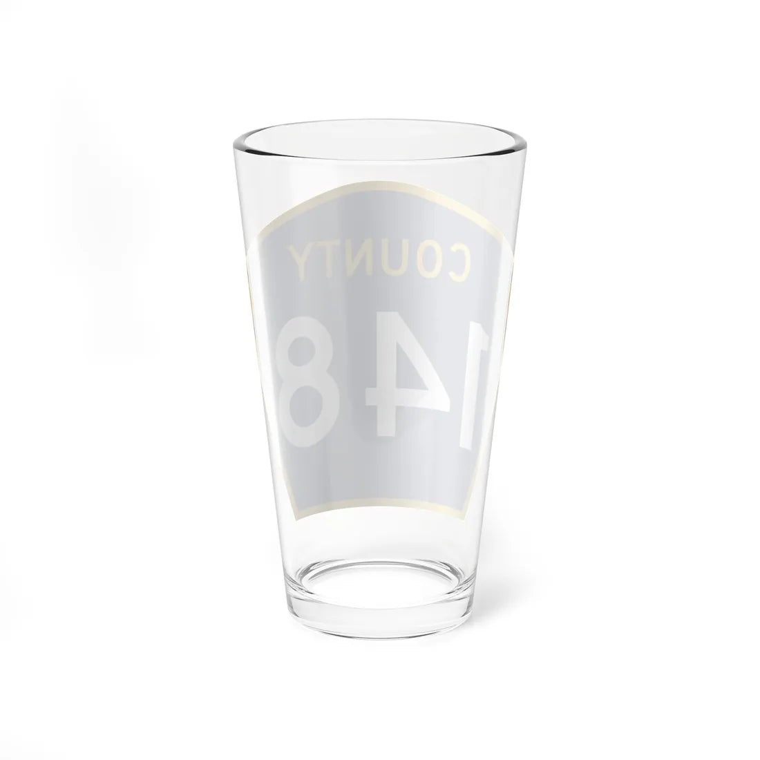 County 148 MN (Minnesota) (Road Sign) Pint Glass 16oz - Go Mug Yourself