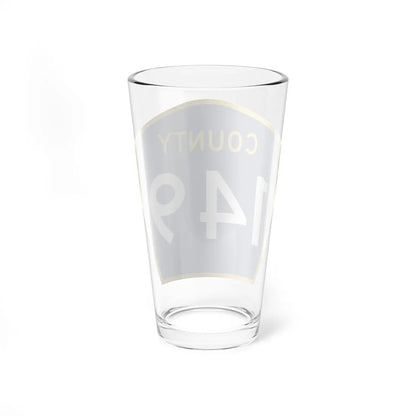 County 149 MN (Minnesota) (Road Sign) Pint Glass 16oz - Go Mug Yourself