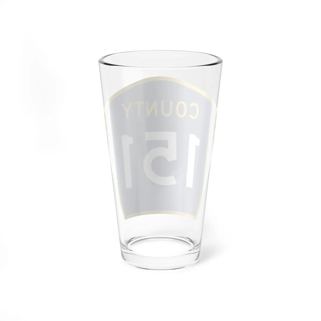 County 151 MN (Minnesota) (Road Sign) Pint Glass 16oz - Go Mug Yourself