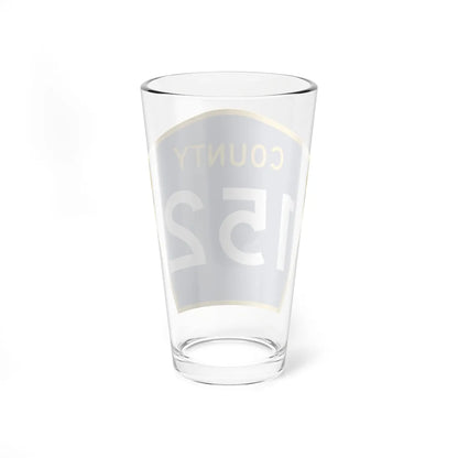 County 152 MN (Minnesota) (Road Sign) Pint Glass 16oz - Go Mug Yourself