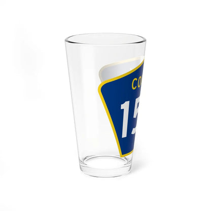County 155 MN (Minnesota) (Road Sign) Pint Glass 16oz - Go Mug Yourself