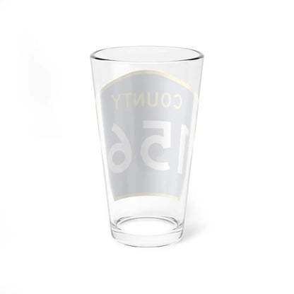 County 156 MN (Minnesota) (Road Sign) Pint Glass 16oz - Go Mug Yourself