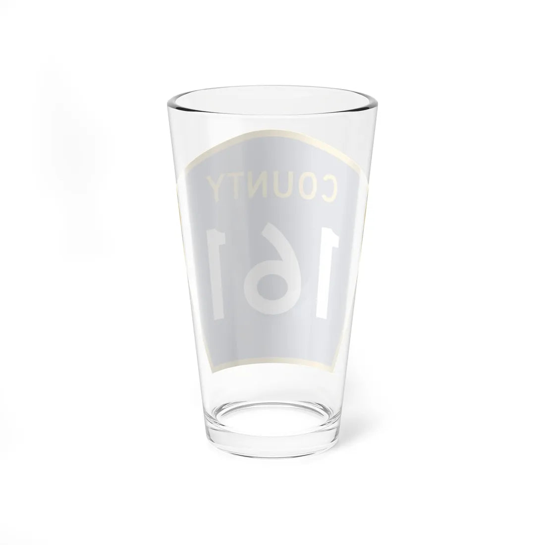 County 161 MN (Minnesota) (Road Sign) Pint Glass 16oz - Go Mug Yourself