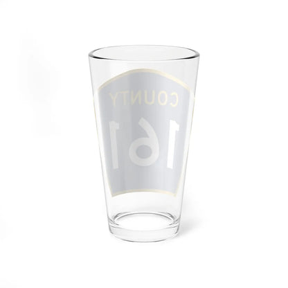 County 161 MN (Minnesota) (Road Sign) Pint Glass 16oz - Go Mug Yourself