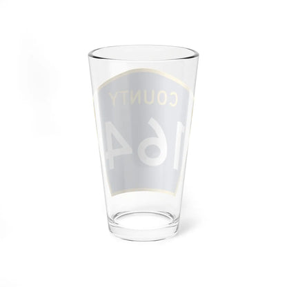County 164 MN (Minnesota) (Road Sign) Pint Glass 16oz - Go Mug Yourself