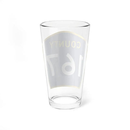 County 167 MN (Minnesota) (Road Sign) Pint Glass 16oz - Go Mug Yourself